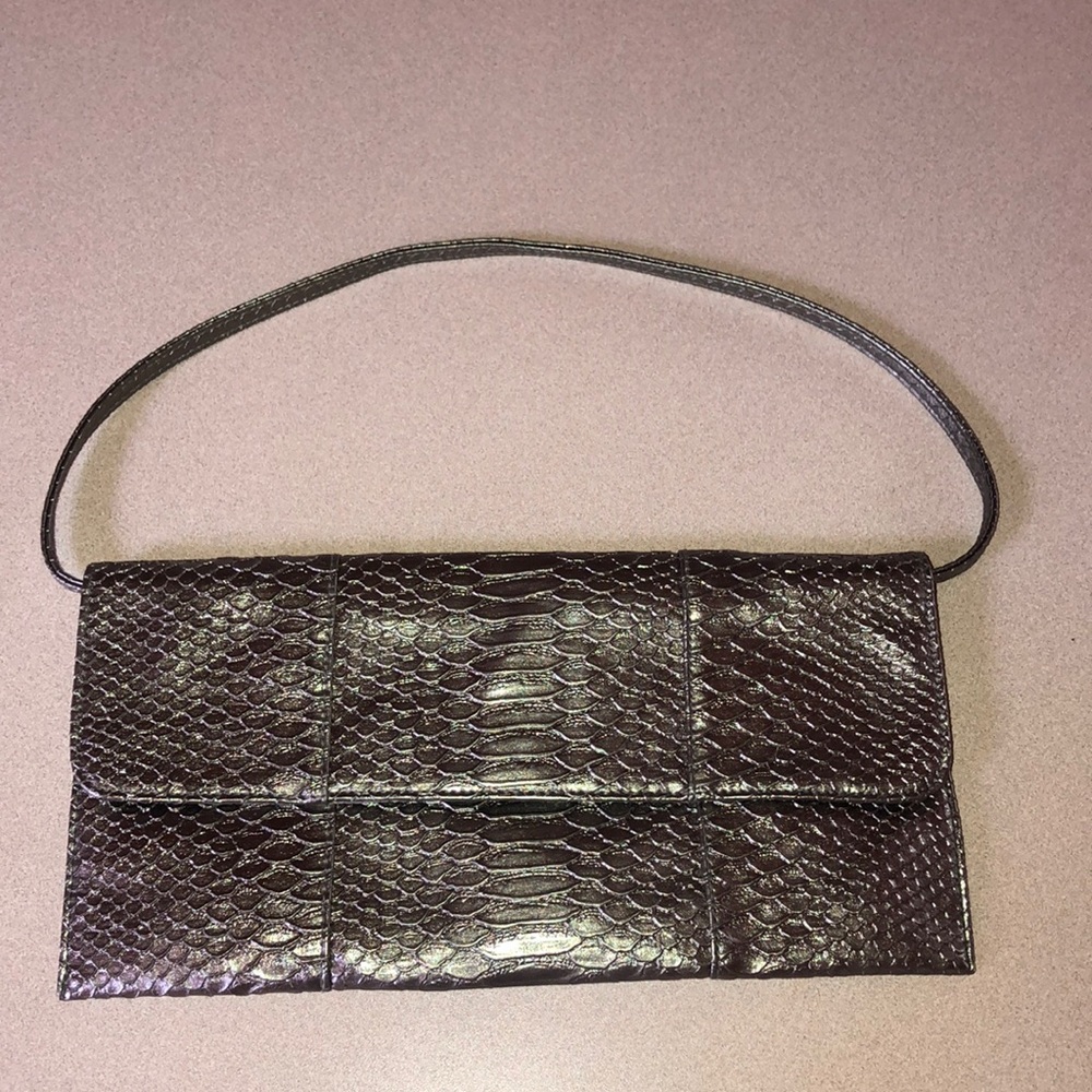 ⭐️ Jessica McClintock Silver Bag